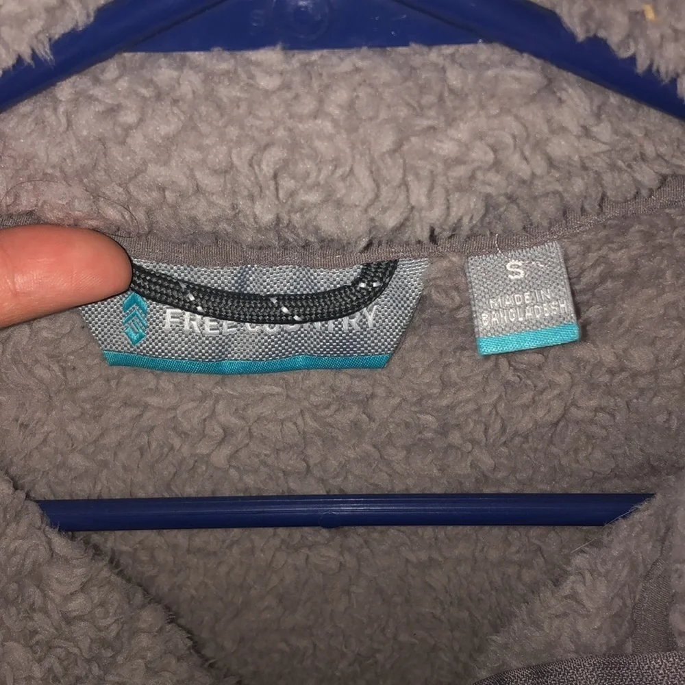 Free Country fluffy purple vest size small super soft vest lavender purple vest‍ - Picture 4 of 5